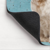 Tapis De Souris Golden Retriever avec masque amusant Souris Pad (Coin)