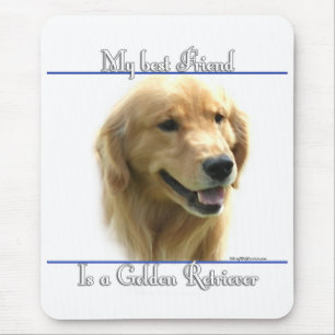 Tapis De Souris Golden Retriever Best Friend 2