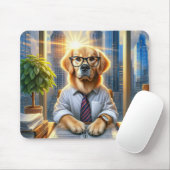 Tapis De Souris Golden Retriever Business (Avec souris)
