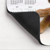 Tapis De Souris Golden Retriever Calendar 2017 Custom Mouse Pads (Coin)