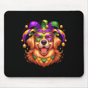 Tapis De Souris Golden Retriever Costume de chien tenue femme Homm