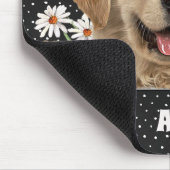 Tapis De Souris Golden Retriever et Daisies (Coin)