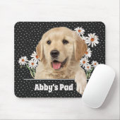 Tapis De Souris Golden Retriever et Daisy Souris (Avec souris)