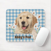 Tapis De Souris Golden Retriever et Daisy Souris (Avec souris)