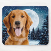 Tapis De Souris Golden Retriever Mousepad (Devant)
