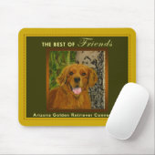 Tapis De Souris Golden retriever Mousepad d'or classique et (Avec souris)