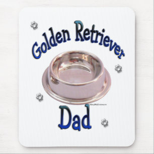 Tapis De Souris Golden Retriever Papa