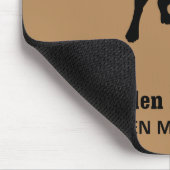 Tapis De Souris Golden Retriever Rule Mousepad (Coin)