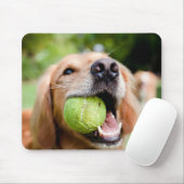 Tapis De Souris Golden Retriever With Tennis (Avec souris)