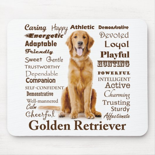 Tapis De Souris Golden Traits Mousepad (Devant)