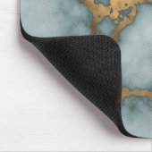 Tapis De Souris Golden Vein Marble Ocean Mist Mouse Pads (Coin)