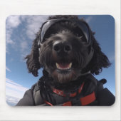 Tapis De Souris Goldendoodle Skydiving Pad (Devant)