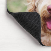 Tapis De Souris Goldendoodle souriant (Coin)