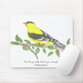 Tapis De Souris Goldfinch Mousepad (Avec souris)