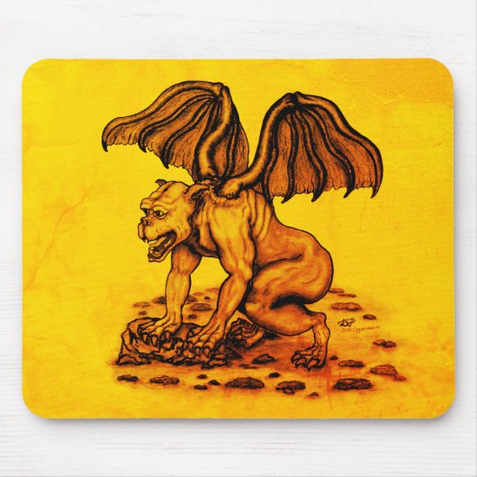 Tapis De Souris Golem Gargoyle (Devant)