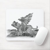 Tapis De Souris Golem Gargoyle (Avec souris)