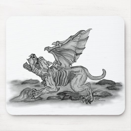 Tapis De Souris Golem Gargoyle (Devant)