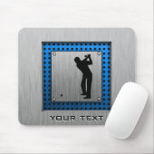 Tapis De Souris Golf balayé de regard en métal (Avec souris)