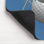 Tapis De Souris Golf Ball Snowman (Coin)