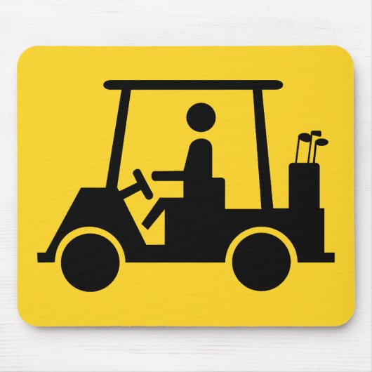 Tapis De Souris Golf Buggy (Devant)