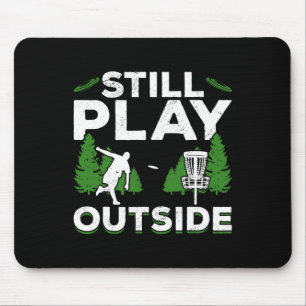 Tapis De Souris Golf de disque frisbee golf toujours joué à l'exté
