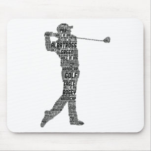 Tapis De Souris Golf Golf Golf Golf Hommes Garçons Enfants 1