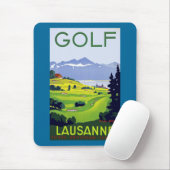 Tapis De Souris Golf ~ Lausanne (Avec souris)