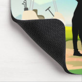 Tapis De Souris Golf Mousepad avec Golfer Swing (Coin)