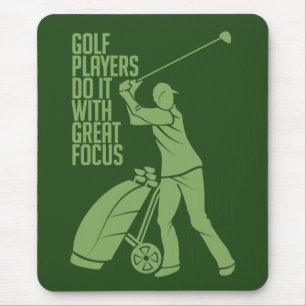 Tapis De Souris GOLF PLAYER mousepad personnalisé