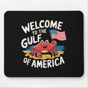Tapis De Souris Golfe D'Amérique Cadeaux Hommes Drapeau Femmes Pla