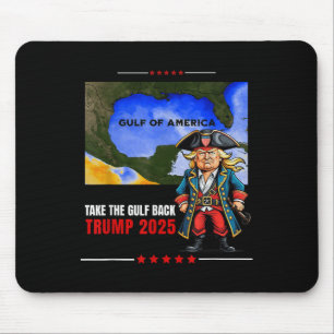 Tapis De Souris Golfe des États-Unis d'Amérique Trump Drôle
