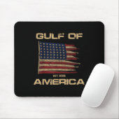 Tapis De Souris Golfe Des Etats-Unis Est Depuis 2025 Drapeau Améri (Avec souris)