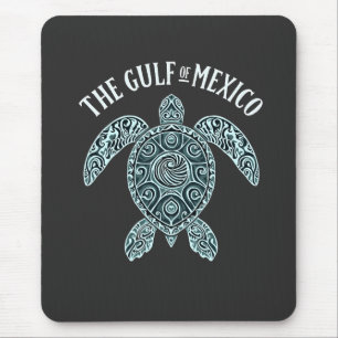 Tapis De Souris Golfe du Mexique Turtle Sea Latino