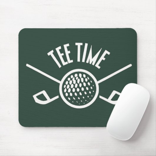 Tapis De Souris Golfers Tee Time (Avec souris)