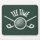 Tapis De Souris Golfers Tee Time (Devant)