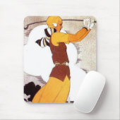 Tapis De Souris Golfeur de femme (Avec souris)