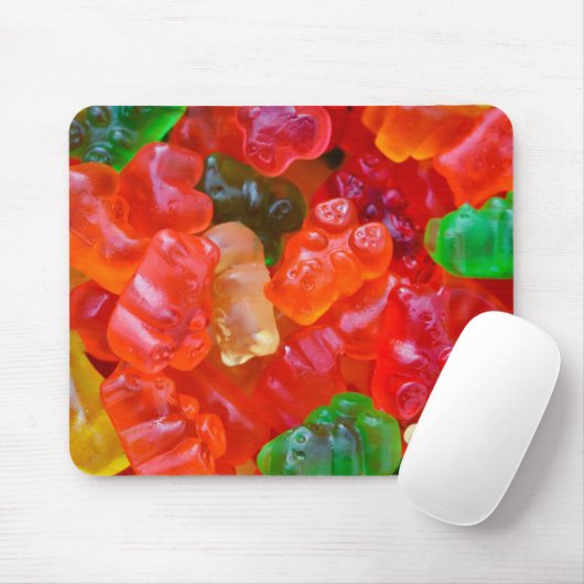 Tapis de souris gommeux d'ours (Avec souris)