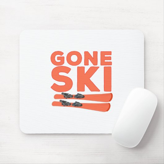 Tapis De Souris Gone Ski (Avec souris)