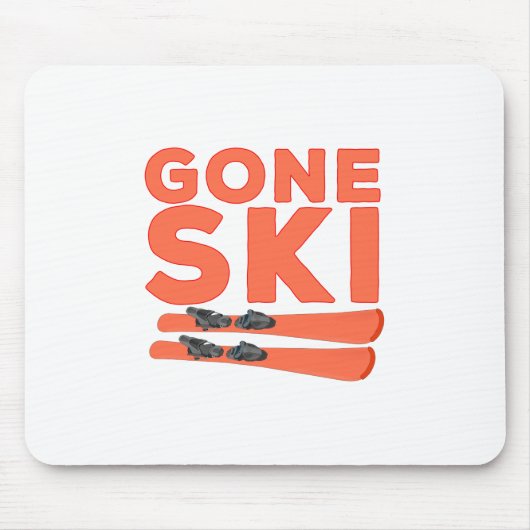 Tapis De Souris Gone Ski (Devant)