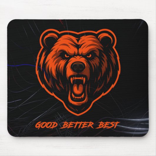 Tapis De Souris Good Better Best Never Let It Rest (Devant)