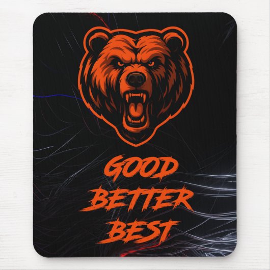Tapis De Souris Good Better Best Never Let It Rest (Devant)