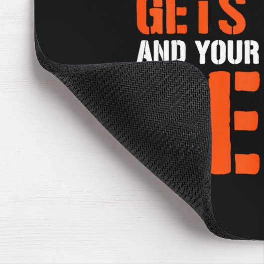 Tapis De Souris Good Better Never Let It Rest Motivation Saying (Coin)