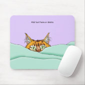 Tapis De Souris Good Morning Orange Cat Funny (Avec souris)