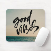 Tapis De Souris Good Vibes (Avec souris)