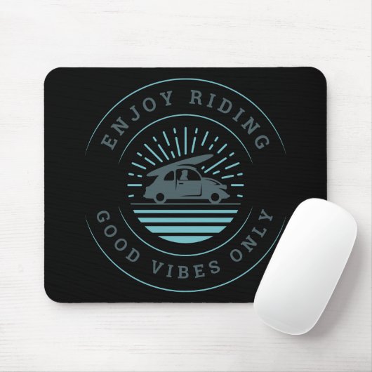 Tapis De Souris Good Vibes (Avec souris)