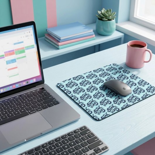 Tapis de souris Good Vibes