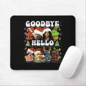 Tapis De Souris Goodbye 2024 Hello 2025 Trump New Years Eve  (Avec souris)