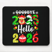 Tapis De Souris Goodbye 2025 Hello 2026 Happy New Year's Eve Chris (Devant)