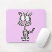 Tapis De Souris Goofy Kitty Mousepad (Avec souris)