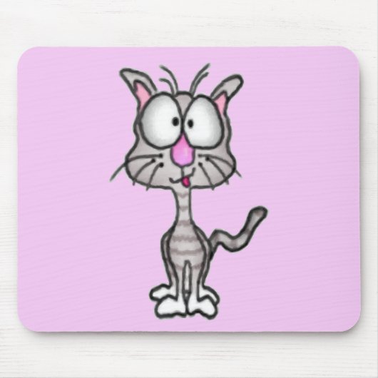 Tapis De Souris Goofy Kitty Mousepad (Devant)